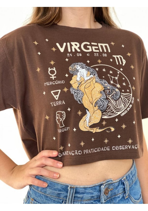 Cropped Comfy Signo Virgem