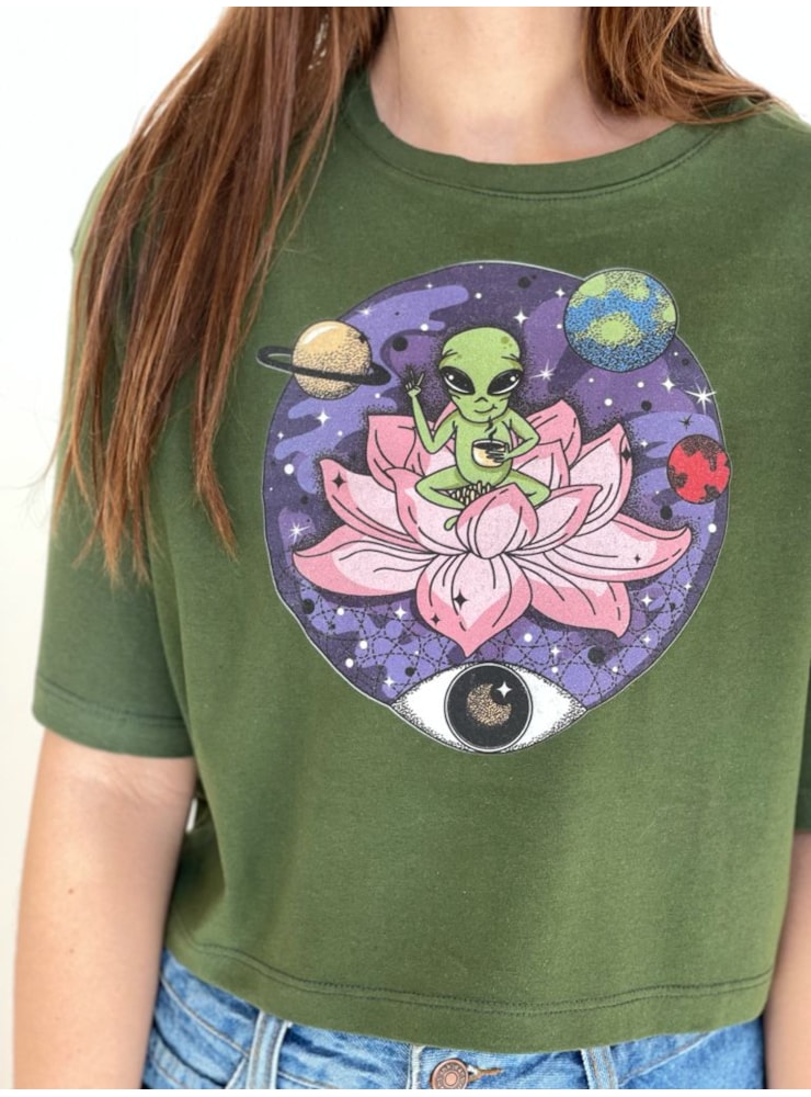 Cropped Comfy Visionária — imagem 1