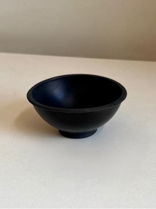 Cuia de Silicone Preta