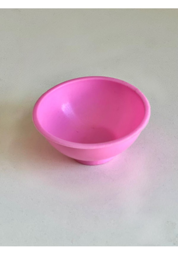 Cuia de Silicone Rosa