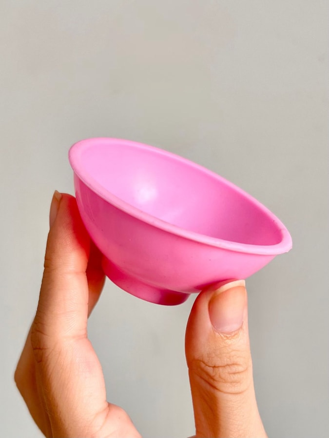 Cuia de Silicone Rosa — imagem 1