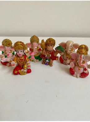 Deuses Indianos de porcelana