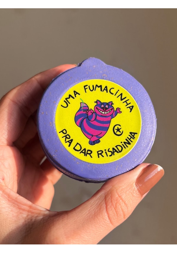 Dichavador Fumacinha pra dar risadinha - Fibra de Coco Roxa