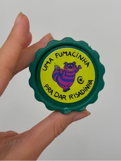Dichavador Gato Fumacinha - Fibra de Coco Verde