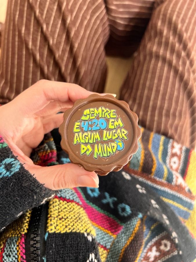 Dichavador Sempre é 420 - Fibra de Coco Marrom — imagem 2
