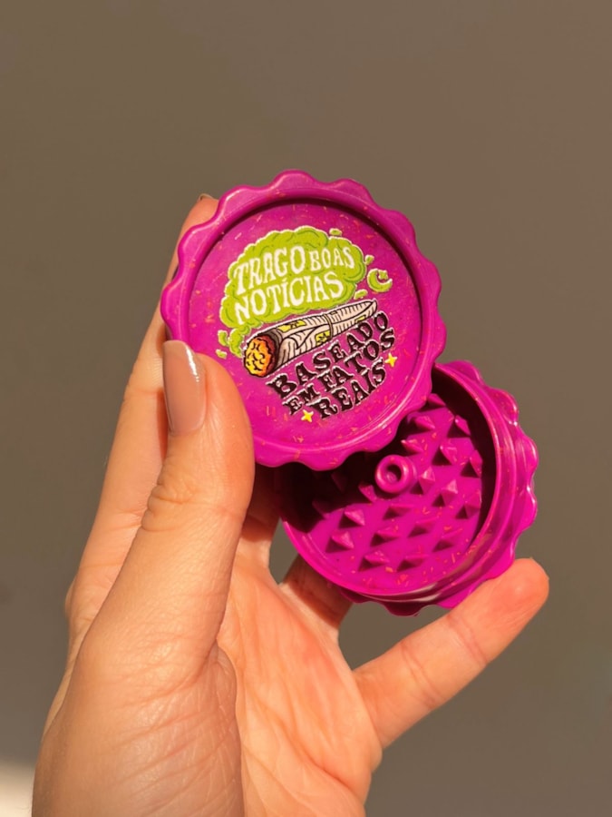 Dichavador Trago Boas Notícias - Fibra de Coco Rosa — imagem 1
