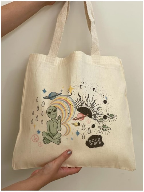 Ecobag Alien Things