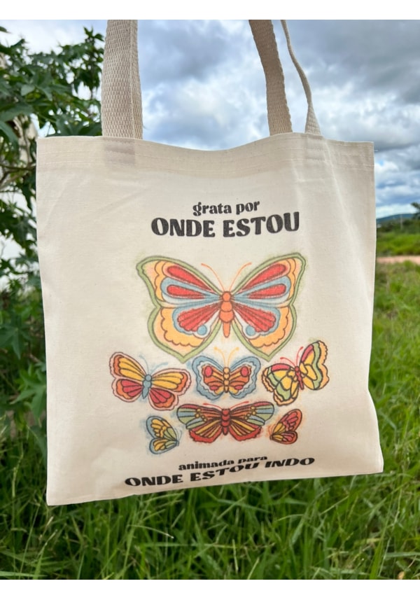 Ecobag Alma de Borboleta