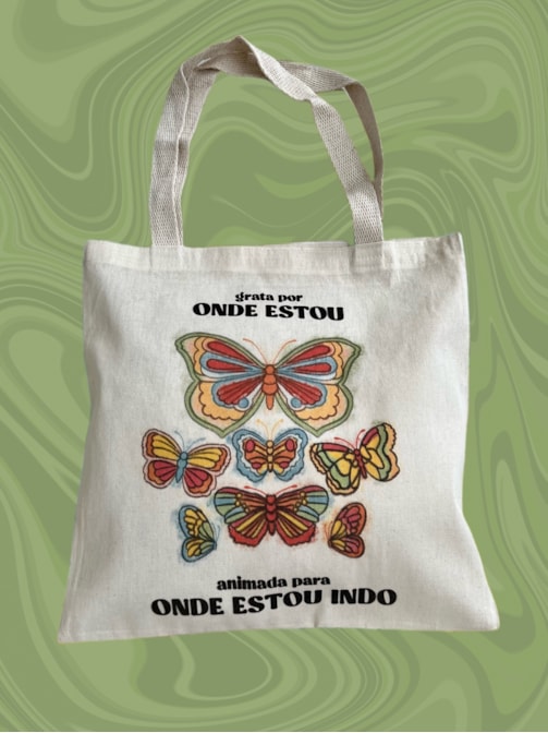 Ecobag Alma de Borboleta