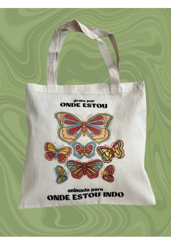 Ecobag Alma de Borboleta
