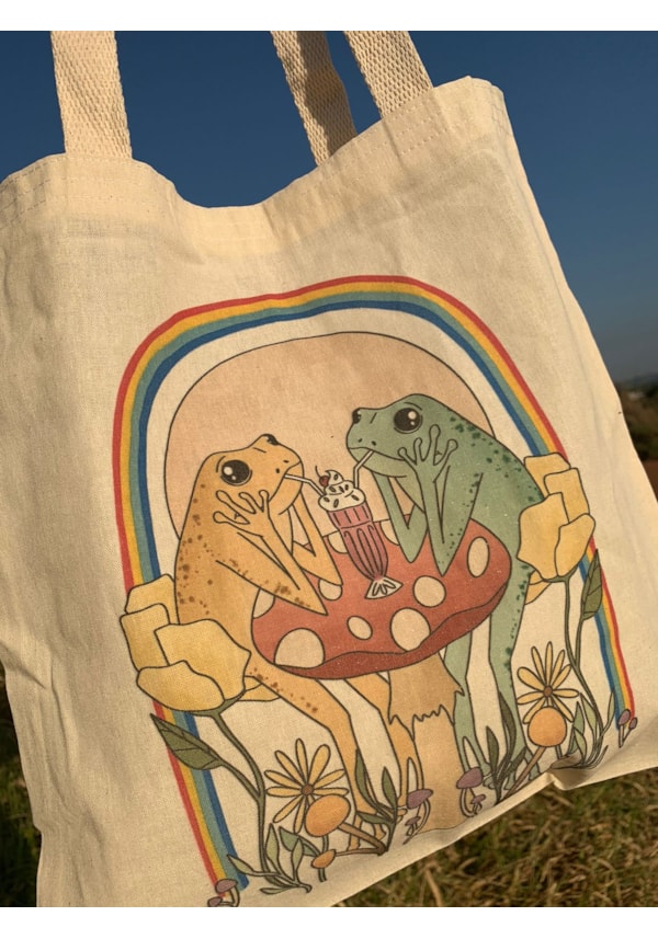 Ecobag Amor de Sapo