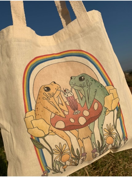 Ecobag Amor de Sapo
