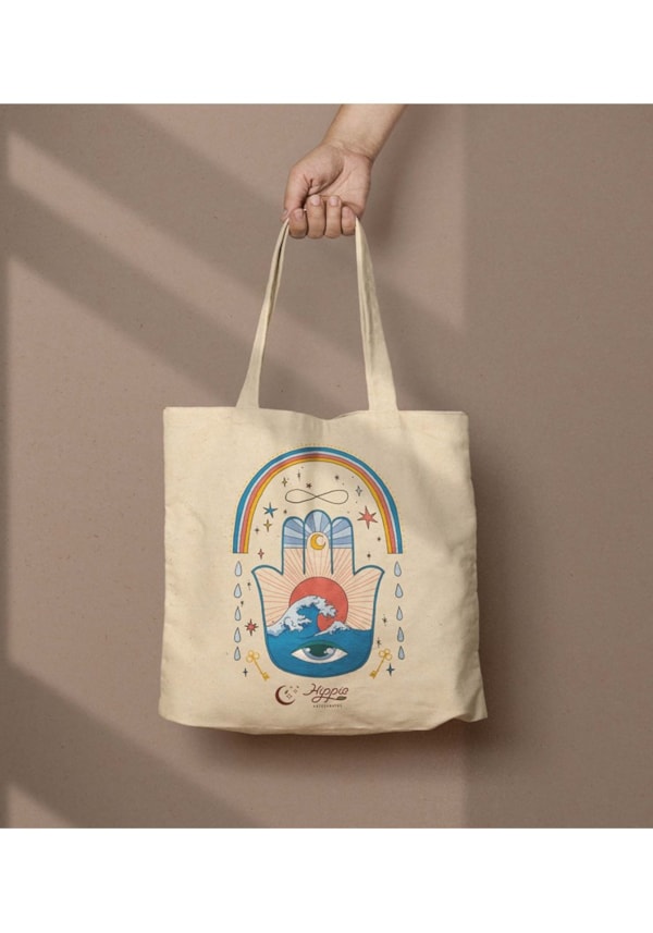 Ecobag Amuleto Hamsa