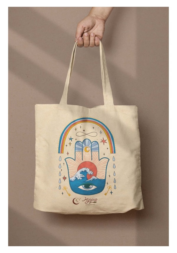 Ecobag Amuleto Hamsa