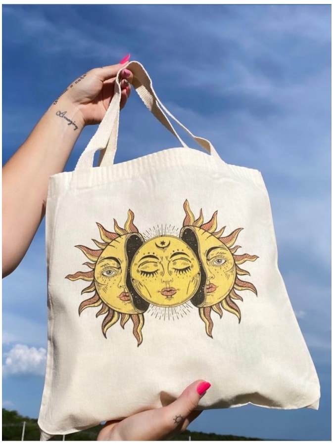 Ecobag Astral Lua Cheia — imagem 1