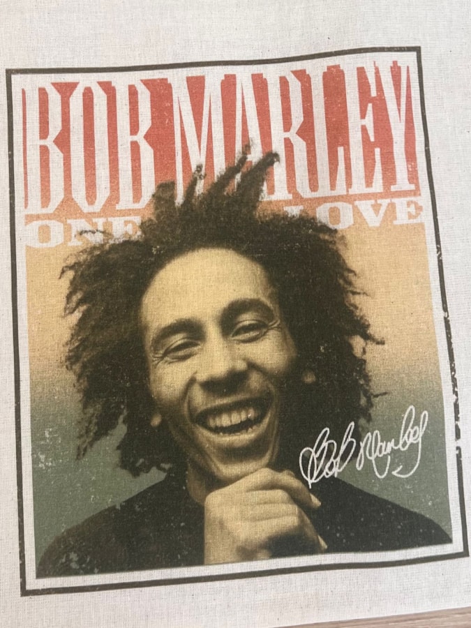 Ecobag Bob Marley One Love — imagem 2