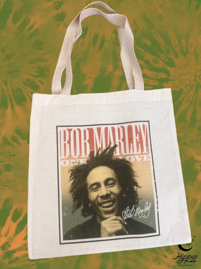 Ecobag Bob Marley One Love — imagem 1