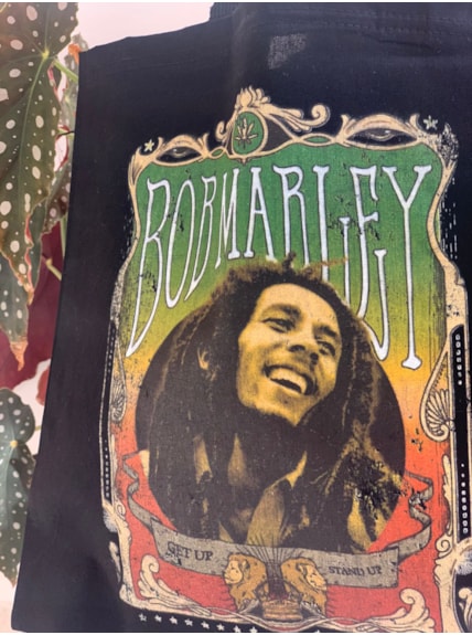 Ecobag Bob Marley - Preta