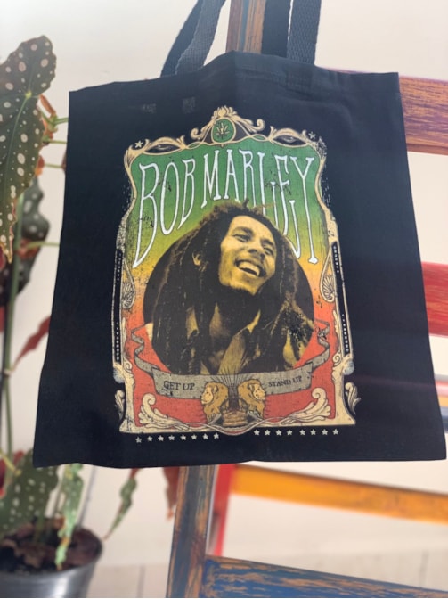 Ecobag Bob Marley - Preta