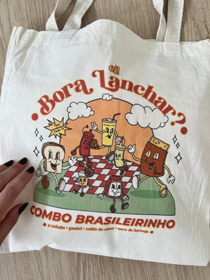 Ecobag Bora Lanchar — imagem 2