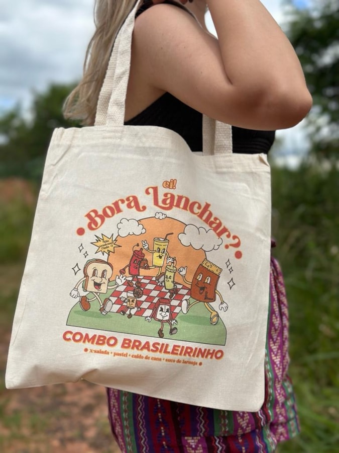 Ecobag Bora Lanchar — imagem 1