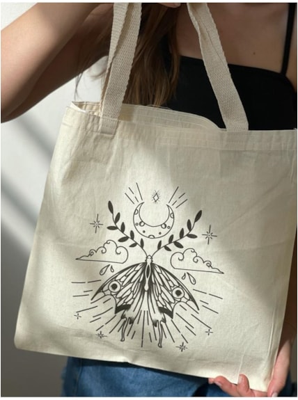 Ecobag Borboleta Lunar