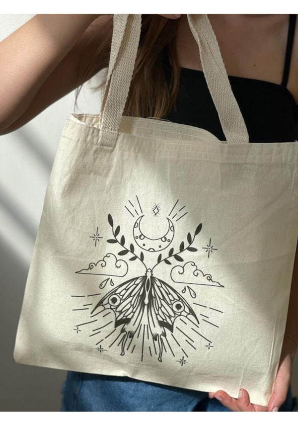Ecobag Borboleta Lunar