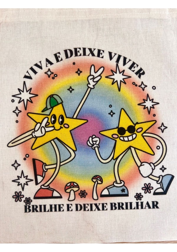 Ecobag Brilhe e Deixe Brilhar