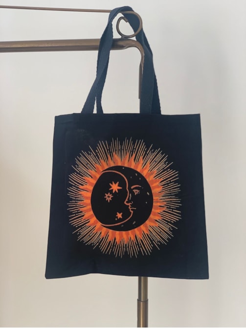Ecobag Brilho Lunar - Preta