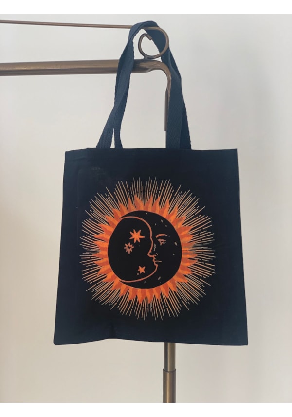 Ecobag Brilho Lunar - Preta