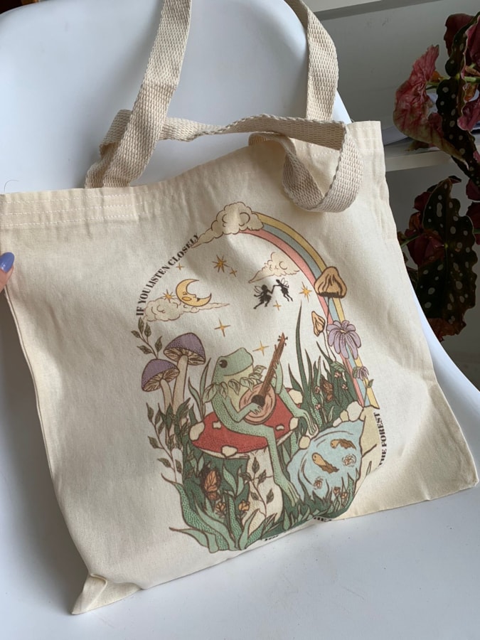 Ecobag Canção da Floresta Sapo — imagem 2