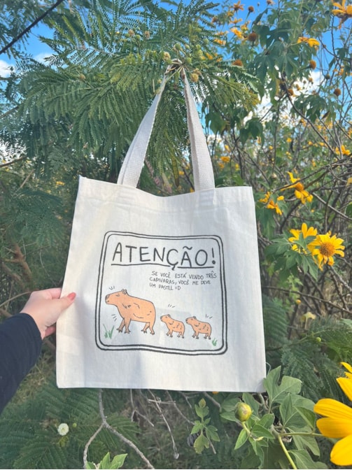 Ecobag Capivara Travessia