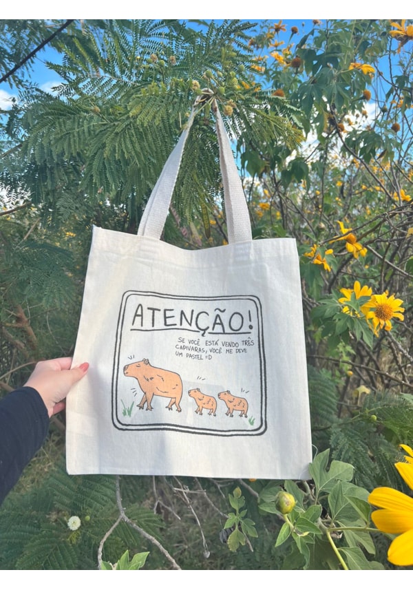 Ecobag Capivara Travessia