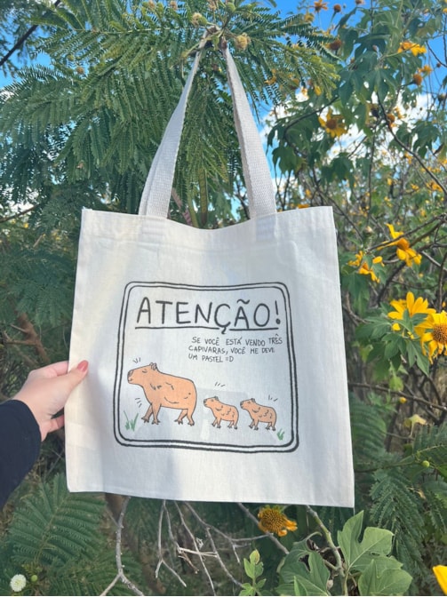 Ecobag Capivara Travessia