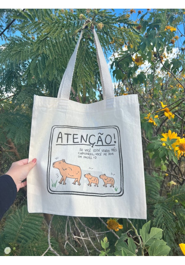 Ecobag Capivara Travessia