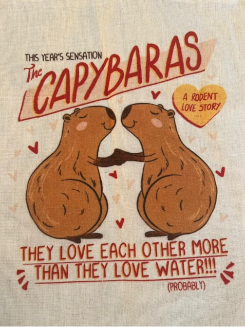 Ecobag Capivaras