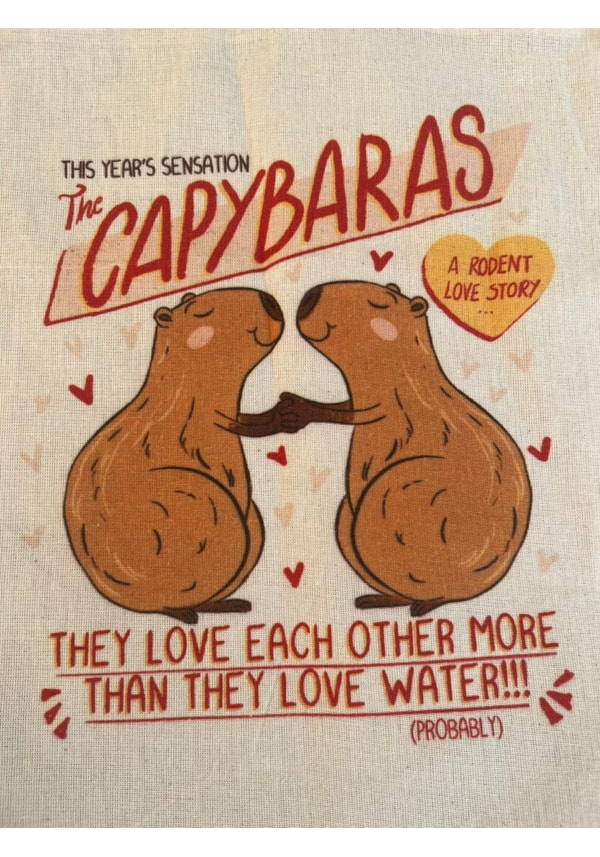 Ecobag Capivaras