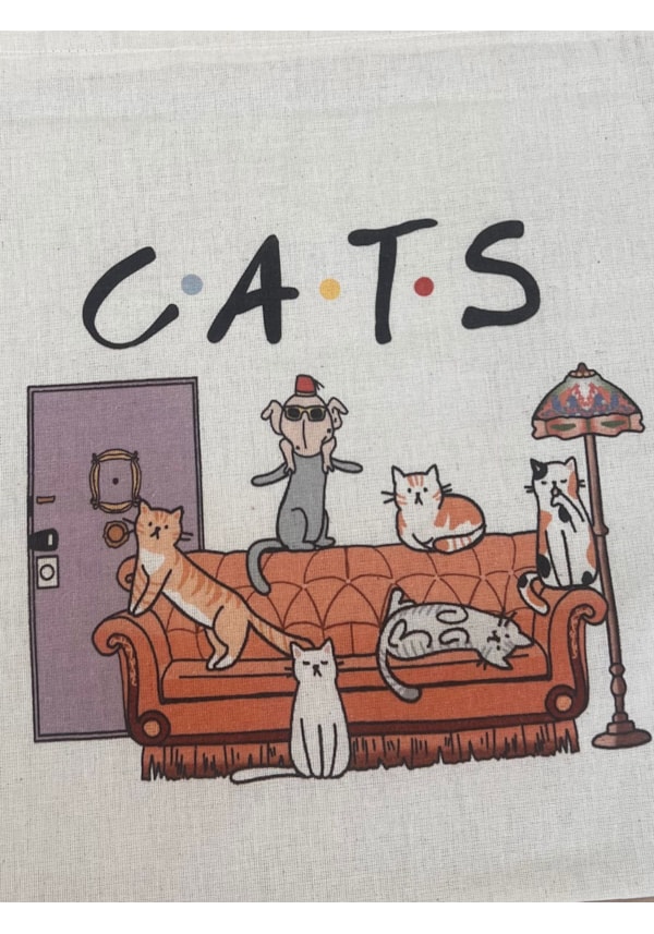 Ecobag Cats Friends