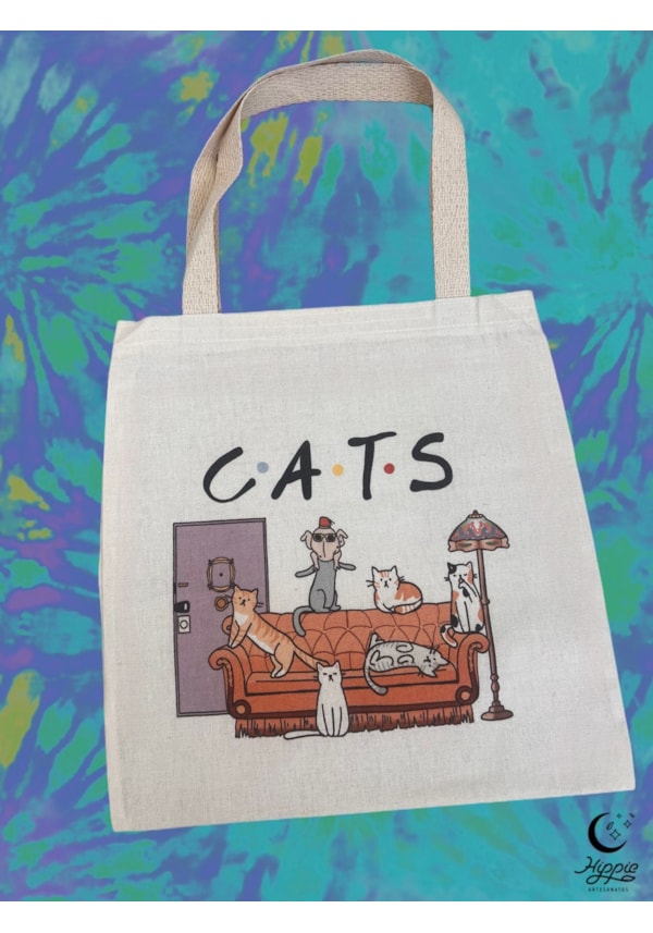 Ecobag Cats Friends
