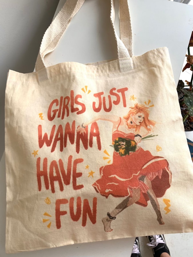Ecobag Cindy Lauper — imagem 2
