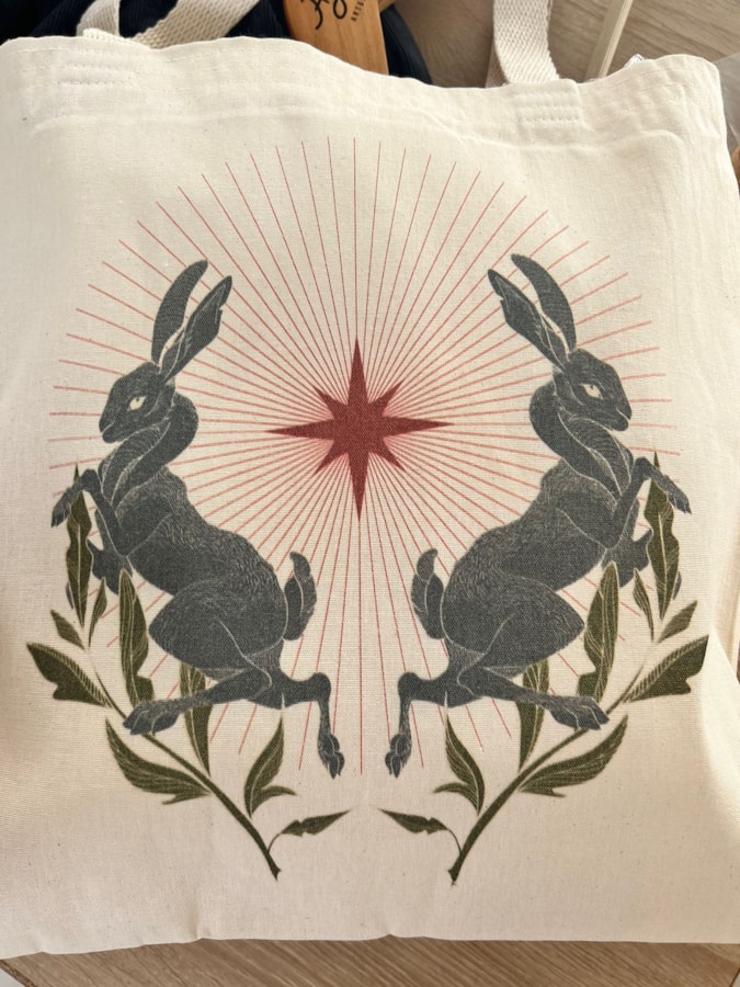 Ecobag Coelho da Sorte — imagem 2