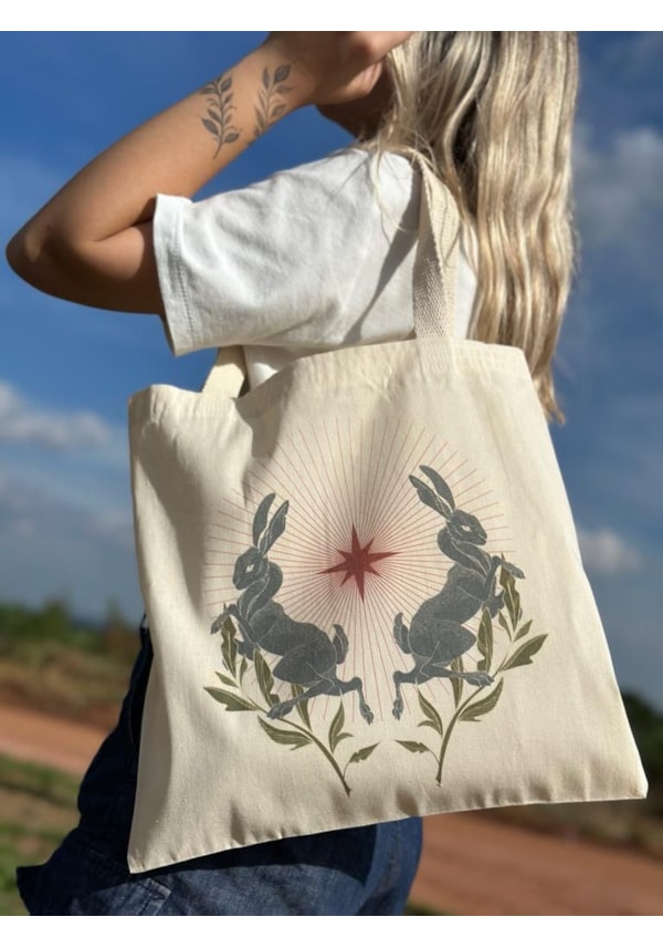 Ecobag Coelho da Sorte