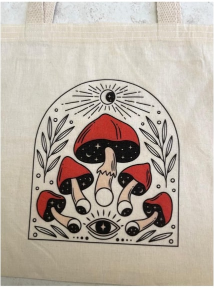 Ecobag Cogumelos