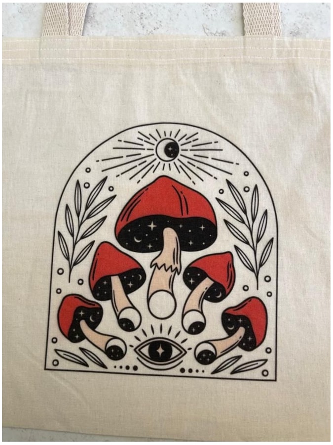 Ecobag Cogumelos — imagem 2