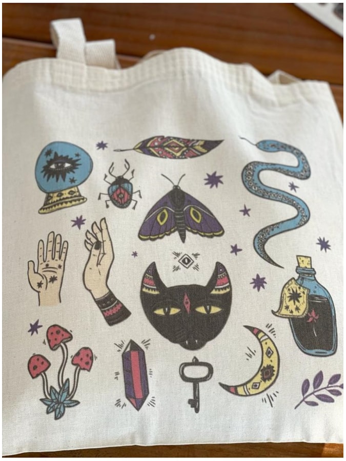 Ecobag Coisas Mágicas — imagem 2