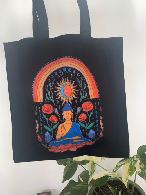Ecobag Convoque seu Buda - Preta