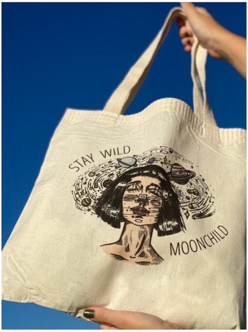Ecobag Criança Lunar