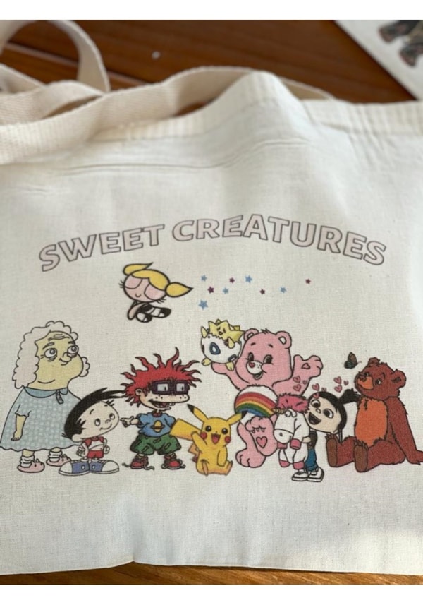 Ecobag Criaturas Doces