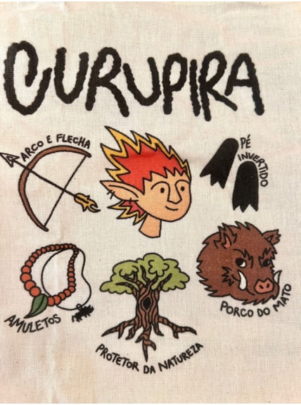 Ecobag Curupira Amuletos
