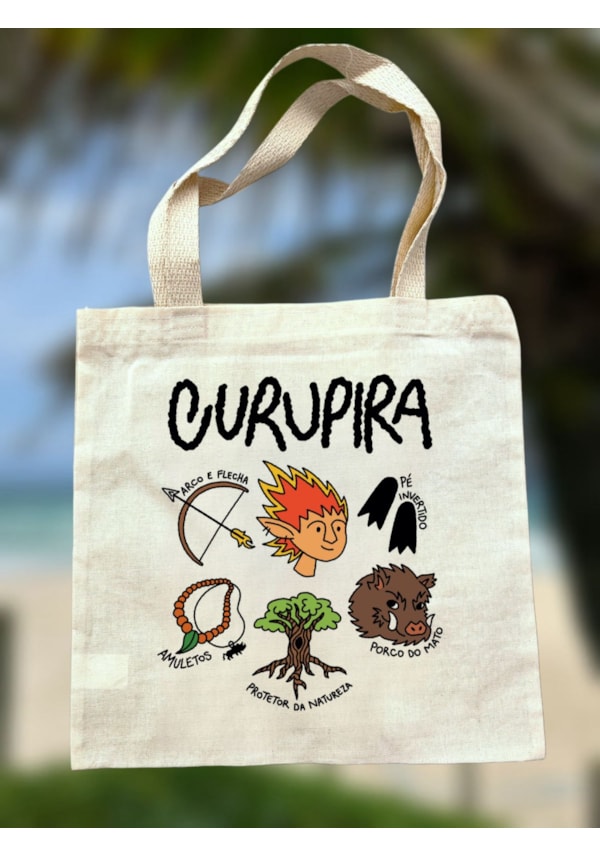 Ecobag Curupira Amuletos